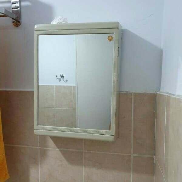 Rak Dinding Kamar Mandi Cermin Dinding Serbaguna Maspion MK-2 wall cabinet