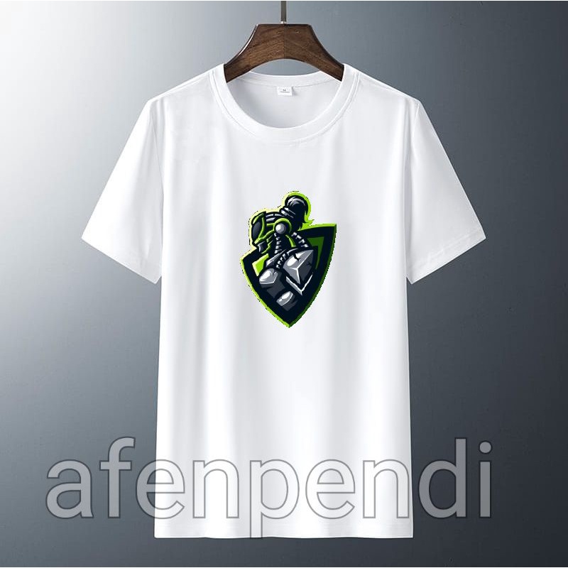 baju pria cowok laki laki motif alien predator ukuranS M L XL XXL XXXL