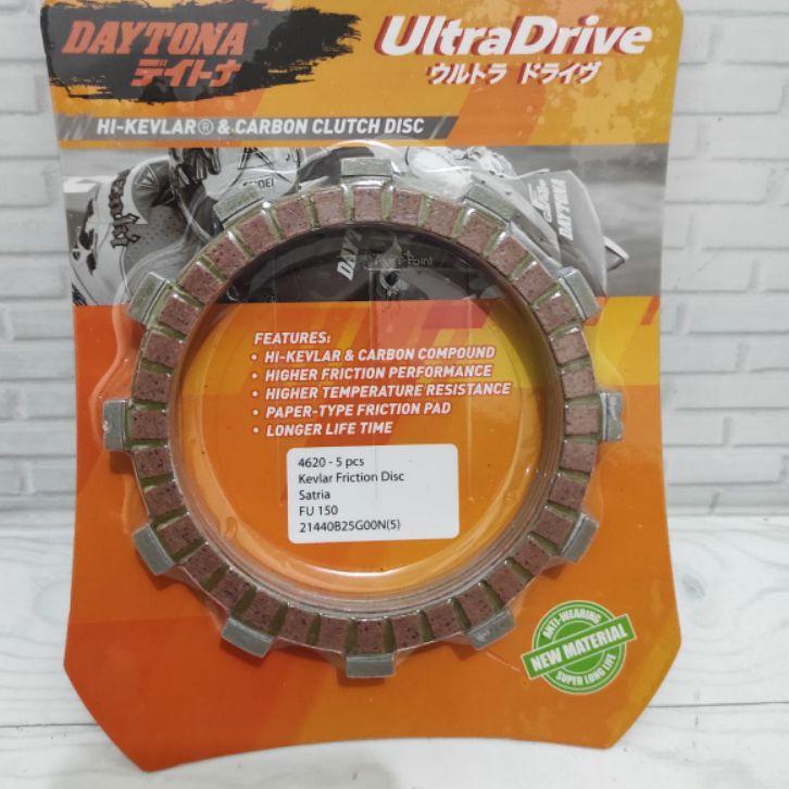 PROMOSI  9.9 KAMPAS KOPLING DAYTONA RACING SATRIA FU /SATRIA F NEW/GSX 150/GSX R ORIGINAL DAYTONA [K