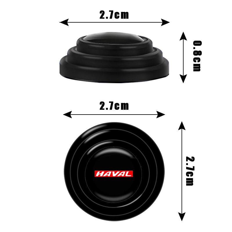 4/8/12 Pcs Bagasi Pad Pintu Shock Stiker Universal Absorber Buffer Bantal Peredam Suara Untuk Haval H6 Jolion H2 H2s H1 2021 2022 H5 M4 H9