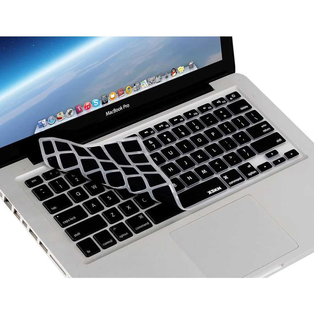 IDN TECH - XSKN Silicone Keyboard Cover for MacBook Air 13.3 Inch - RV89