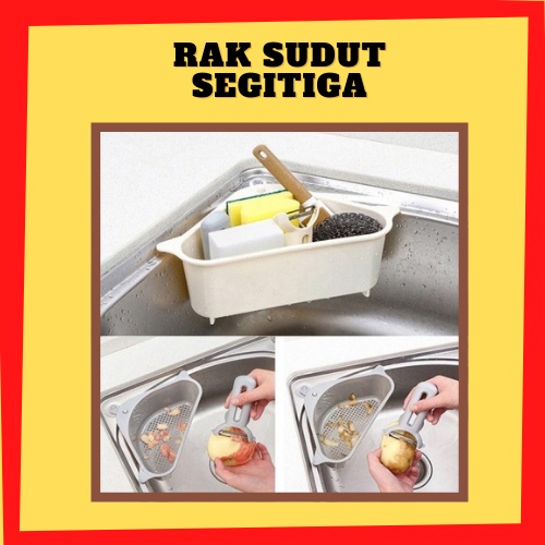 Tempat Spons Gantung Lipat Tempat Penyimpanan  Wadah Spons sabun Cuci Piring  Saringan Wastafel Mode