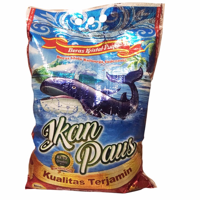 Beras Ikan Paus Kristal 5 Kg