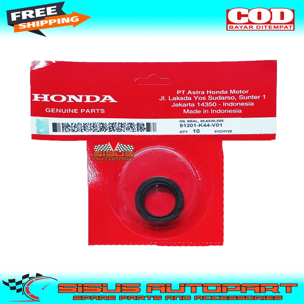 SEAL MAGNET BEAT POP / OIL SEAL 20.8 X 30.5 X 6 BEAT POP ESP, BEAT SPORTY ESP, BEAT ESP NEW, GENIO, VARIO 110 ESP, SCOOPY ESP / SEAL MAGNIT BEAT POP  K44