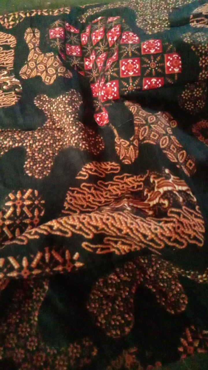 Maura Couple - Sania Ruffle Batik Couple Ori Ndoro Jowi Dnt Garansi Termurah Shopee - Motif Padi
