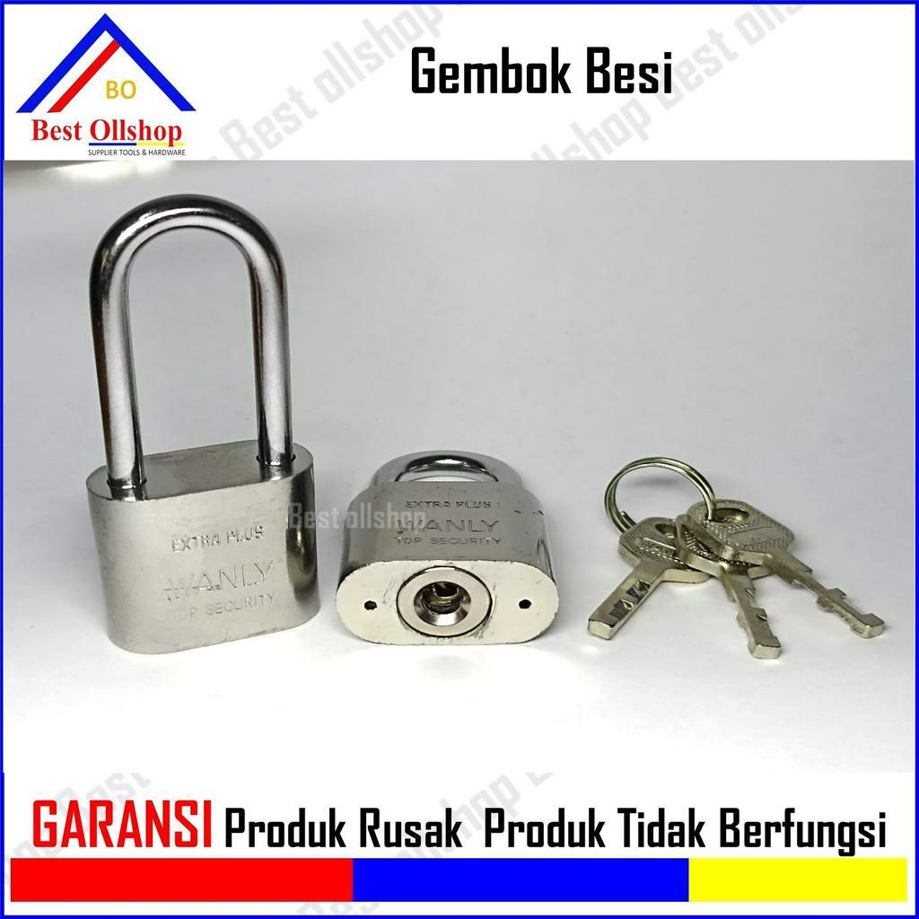 Gembok Leher Pendek dan Panjang 30mm / Gembok Pintu / Gembok Jendela