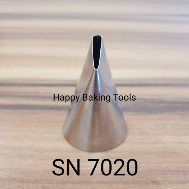 San Neng pastry tip SN7020 decorating cakes, Sanneng spuit bunga mawar besar stainless steel, Nozzle