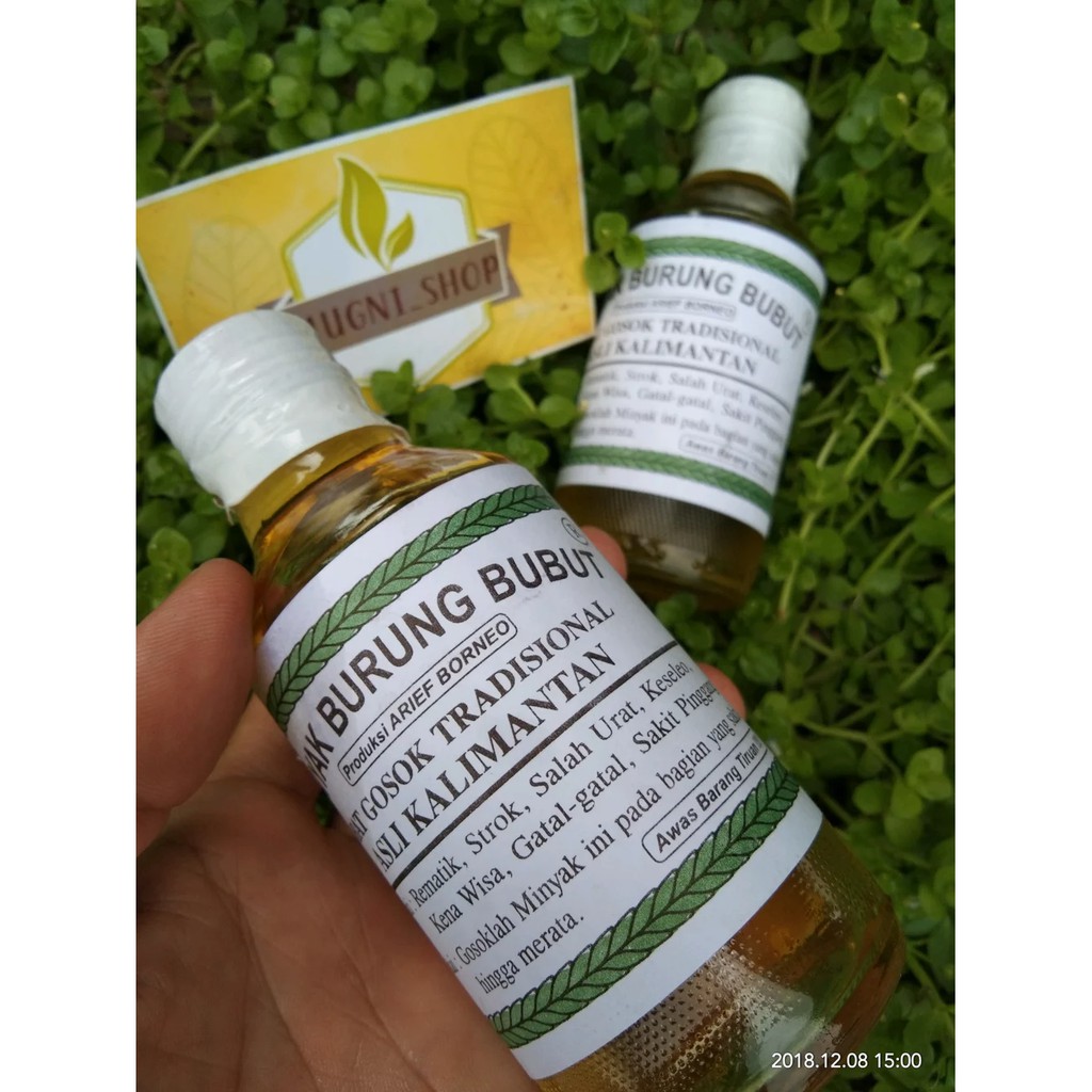 Minyak Burung Bubut Kalimantan Shopee Indonesia