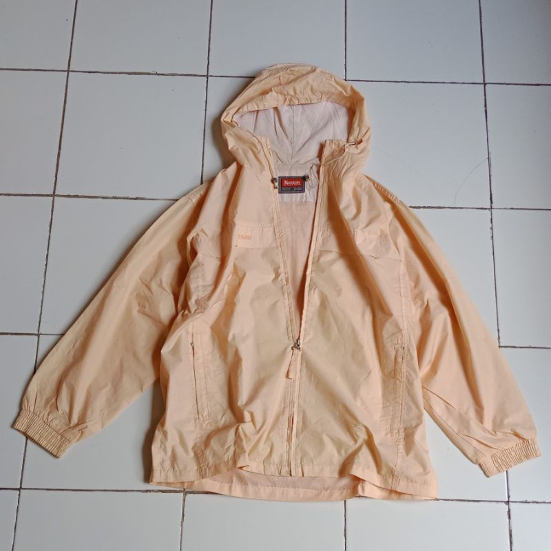 Jaket Running Parasut Nassau Second Original