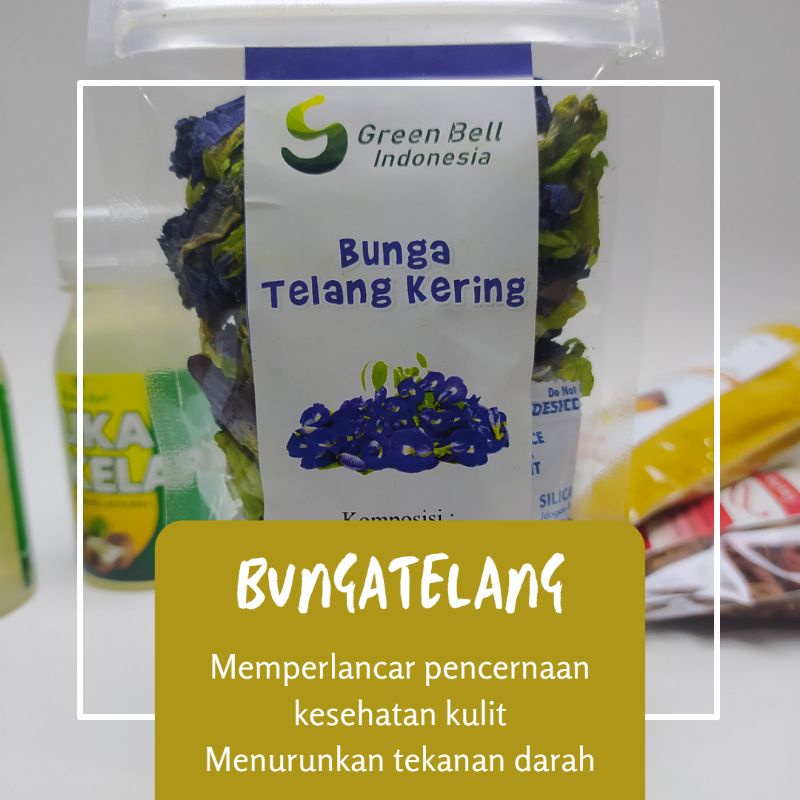

bunga telang kering / herbal /obat tradisional (10gram)