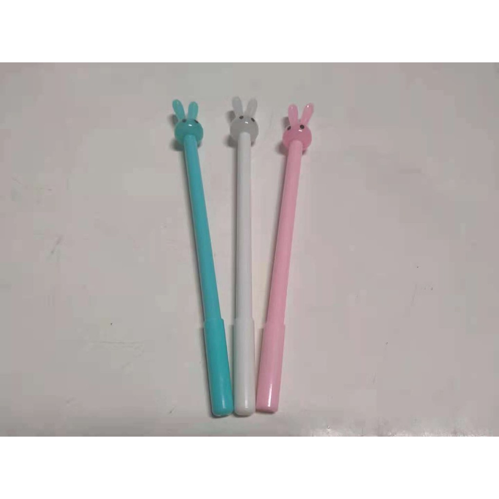 Pulpen Pena Bentuk Kepala Kelinci Bolpen Karakter Bunny Lucu Unik Pena Pulpen Kepala Kelinci Lucu-4