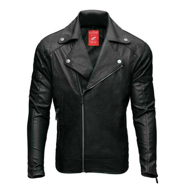 Jaket Resmi Honda Bikers Leather Jacket