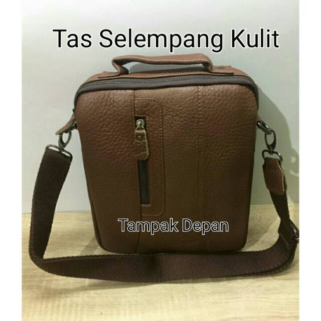 Tas Slempang Kulit Jeruk