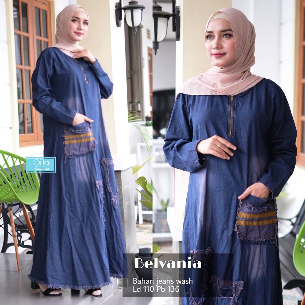 ARINKA MAXY SHOFIYA BELAVINA DRESS JEANS ORIGINAL KEKINIAN GBM