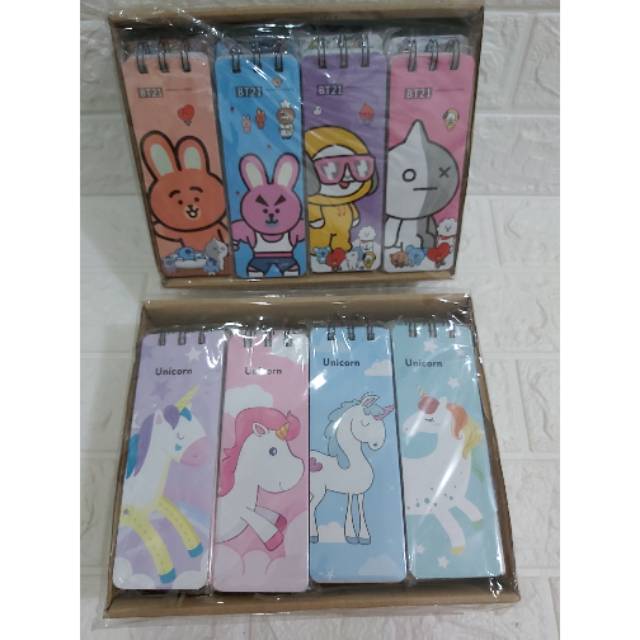 

Memo unicorn dan BT21