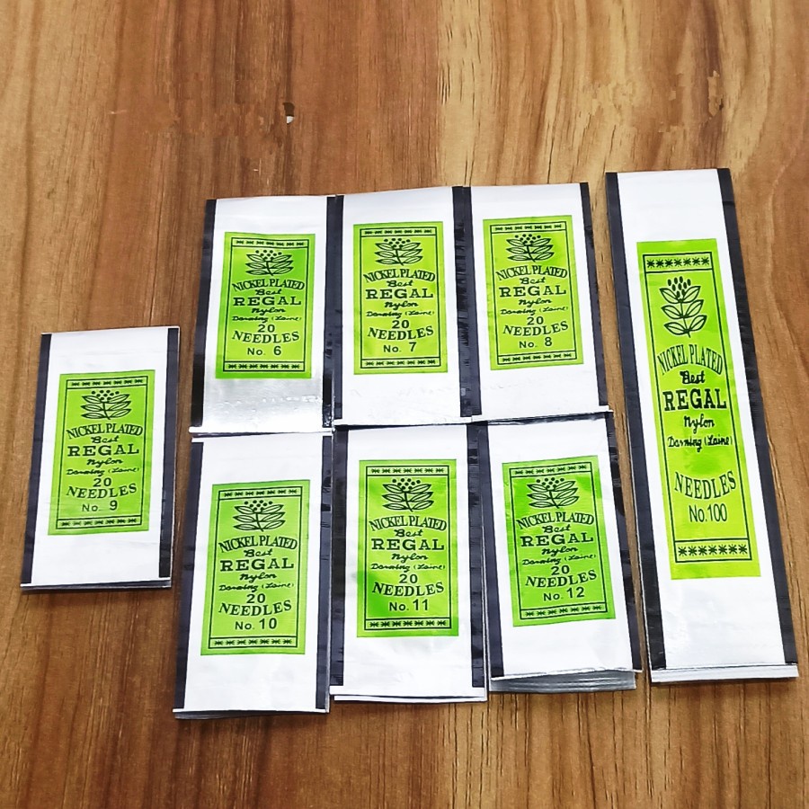 Jarum Jahit Tangan Regal / Jarum Regal / Jarum Regal Manik