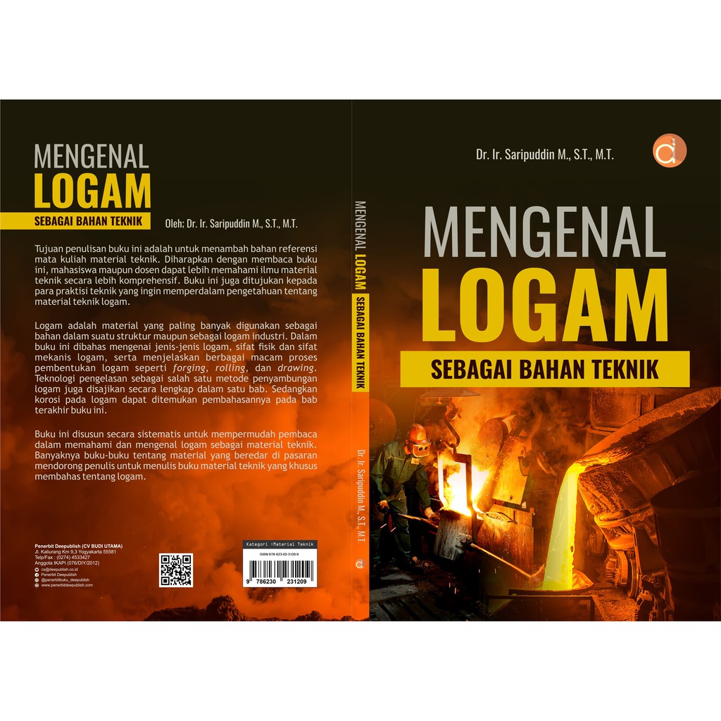 Deepublish - Buku Mengenal Logam Sebagai Bahan Teknik