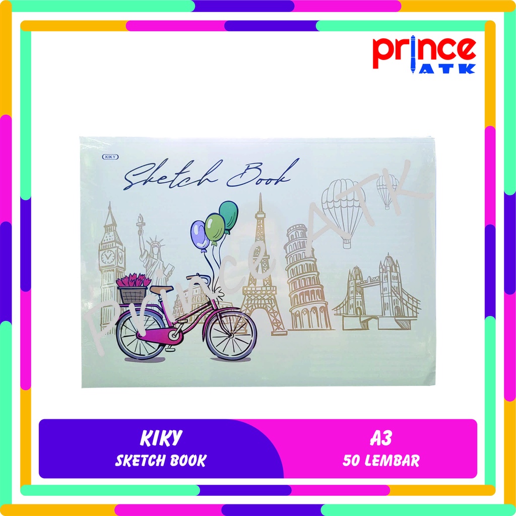 

KIKY SKETCH BOOK A3 50 LEMBAR / BUKU SKETSA KIKY UKURAN A3 ISI 50 LEMBAR