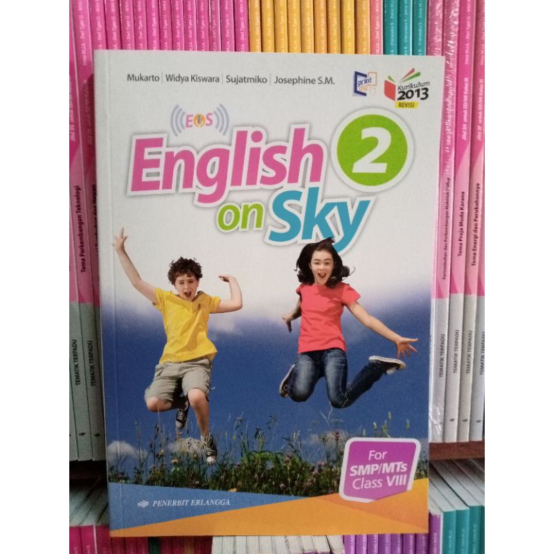 Jual BUKU ENGLISH ON SKY 2 SMP/MTs KELAS 8 KURIKULUM 2013 REVISI ...