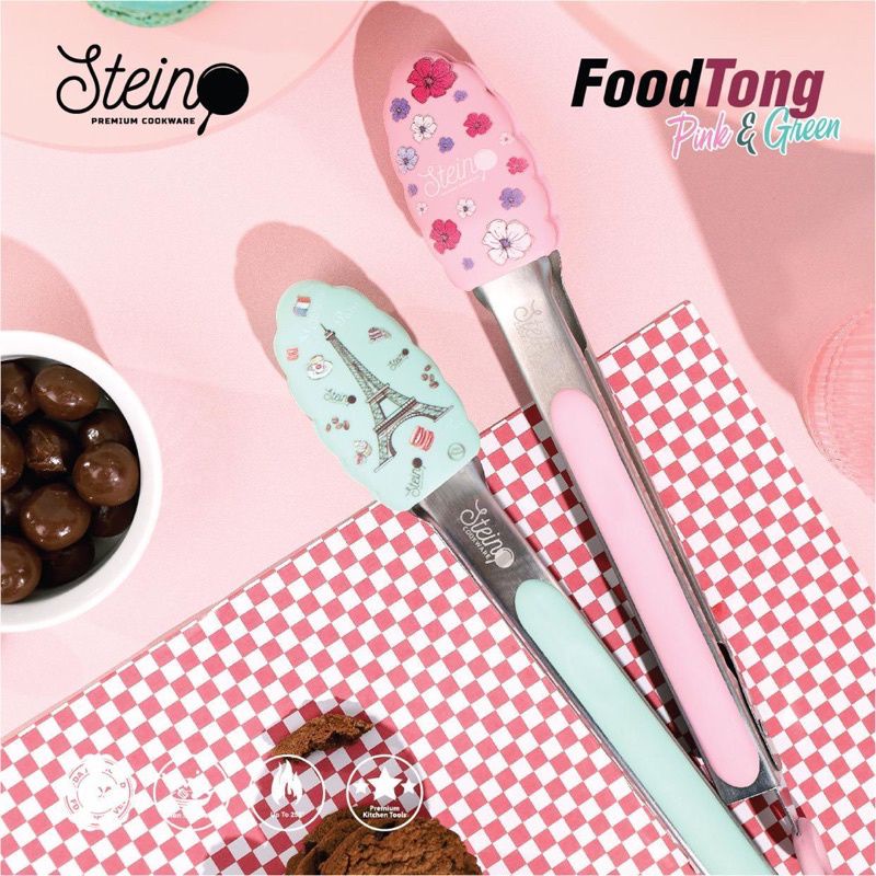 Stein Cookware - Food Tong Premium FDA Approved ( Pencapit Masak )