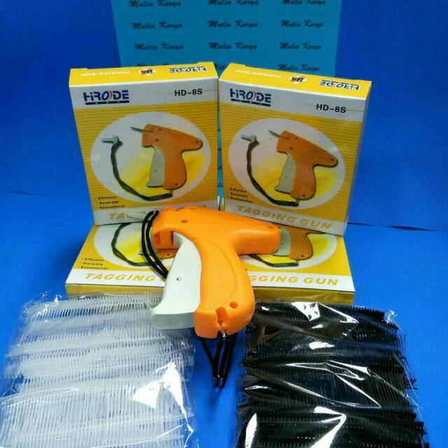 

Paket tag gun + 1000 pc isi tag pin