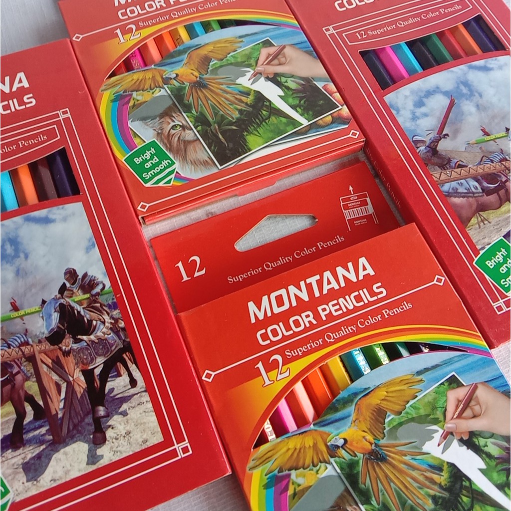 PROMO PENSIL WARNA SET BARU  MURAH (12 warna)-5