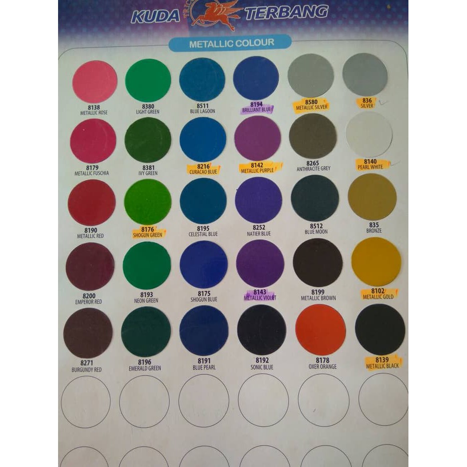 

Pilok Pylok Pylox Pylok Kuda Terbang Trico Paint 300cc