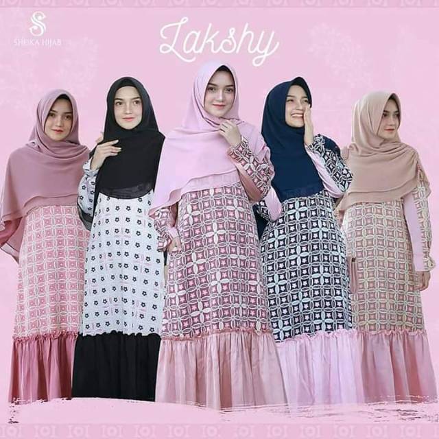 READY SIAP KIRIM LAKSHY Dress by Sheika Hijab