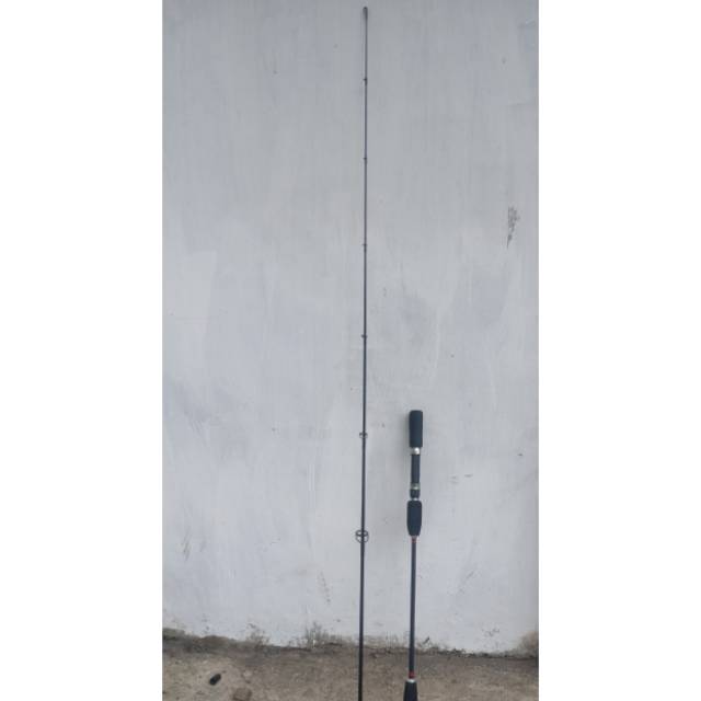joran pancing 170 cm/180 cm master bottom, butt join karbon sutet.