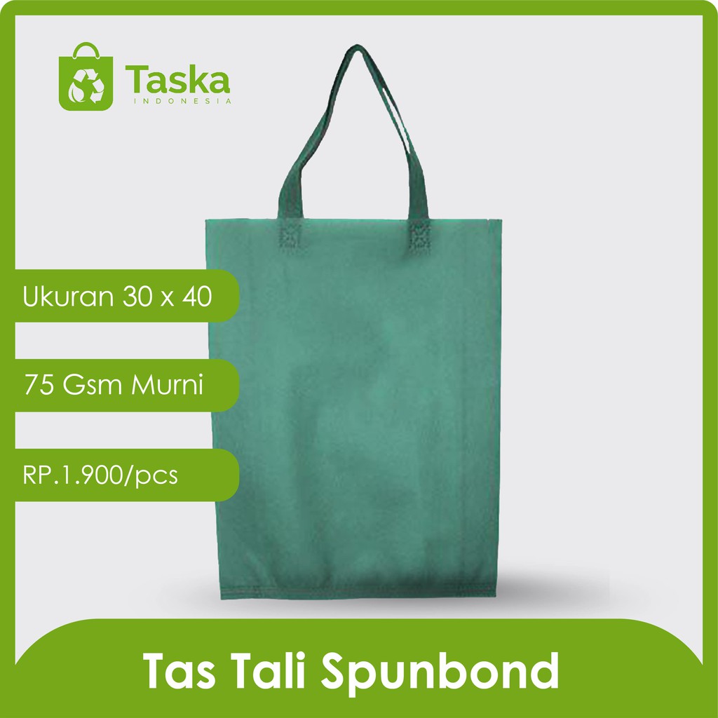 

Tas Press Spunbond Tali 30x40 (warna hijau tua)