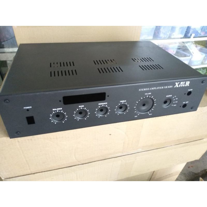 Box power amplifier XR 0201 plus usb