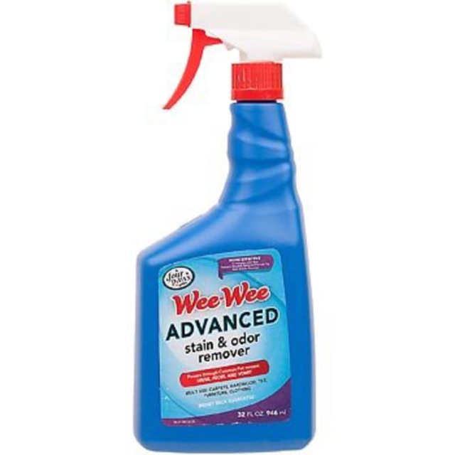 Wee wee advanced stain &amp; odor remover spray 946ml