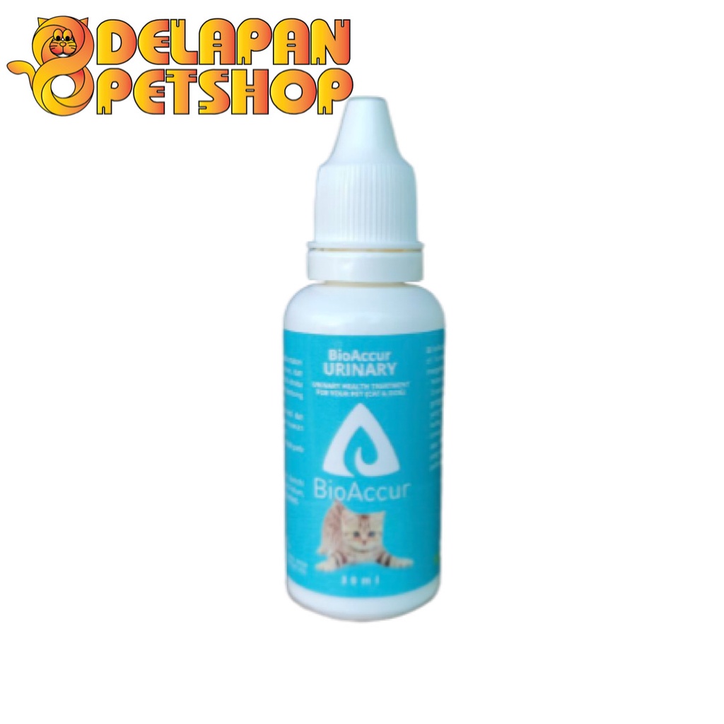 BioAccur Urinary 30ml Cat &amp; Dog / Urinary SO / Struvit / Kucing Anjing