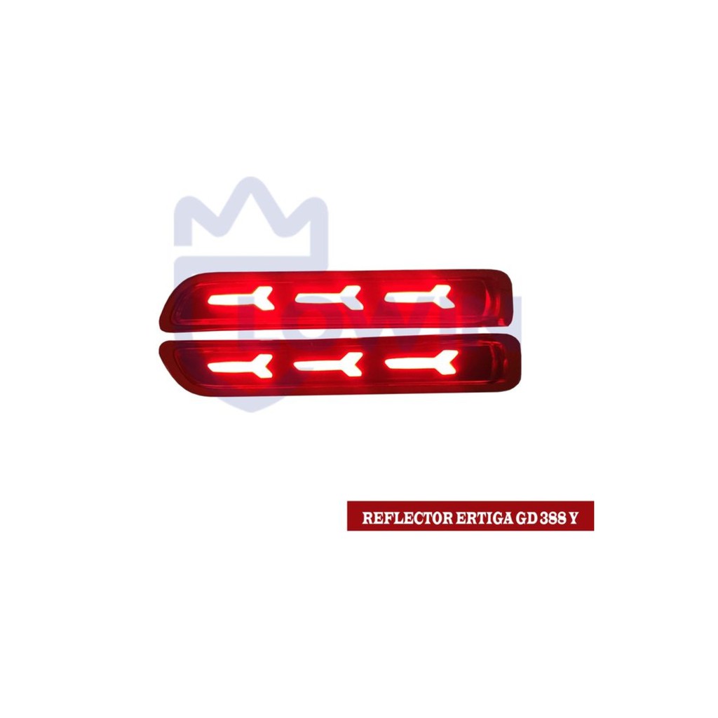 LAMPU REFLECTOR BUMPER BELAKANG MATA KUCING ALL NEW ERTIGA 2018
