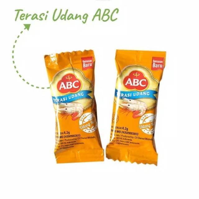 

Terasi udang ABC 4 sachet