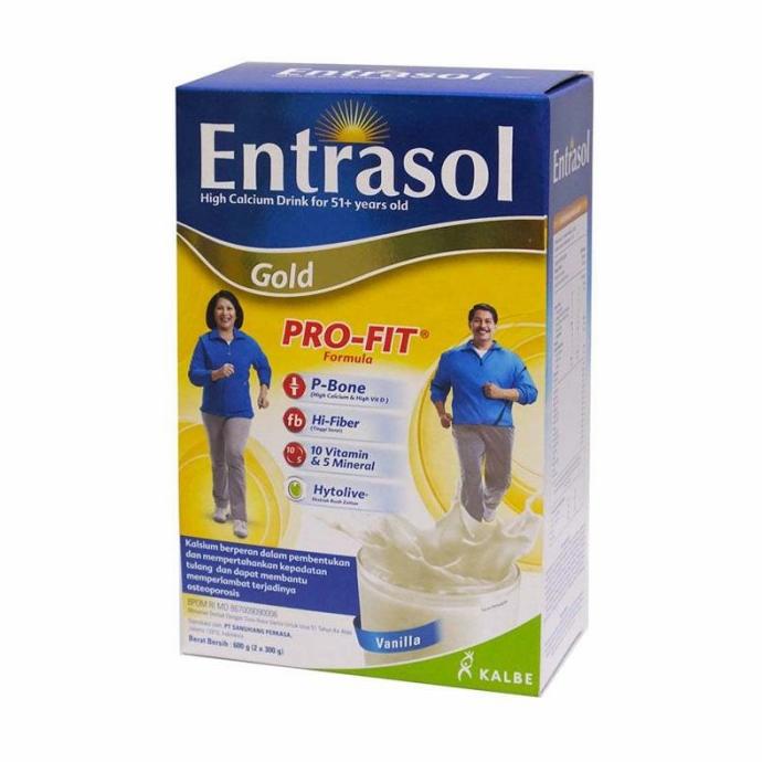 

[COD] susu bubuk entrasol gold vanilla 600 [COD]