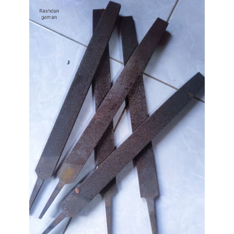 kikir bekas merk byson dan new deland panjang total 35cm