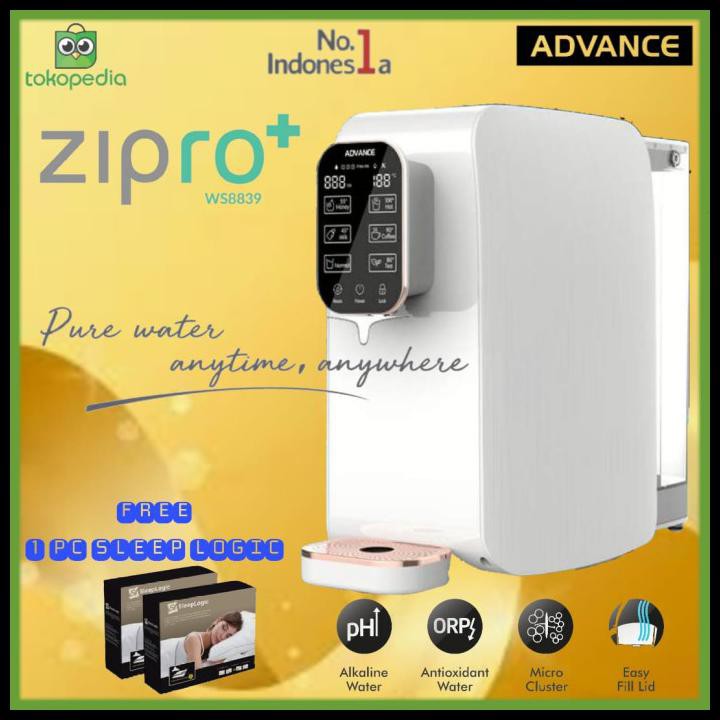 Best Sale Dispenser Advance Ro Zipro + Alkaline Water