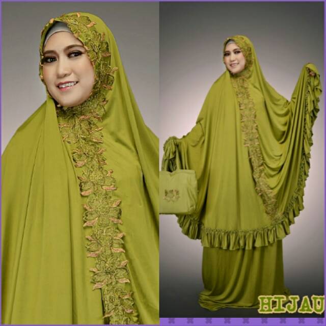 [KHUSUS JUMBOOO], Mukena Ukuran Jumbo Bahan Spandek Sutra
