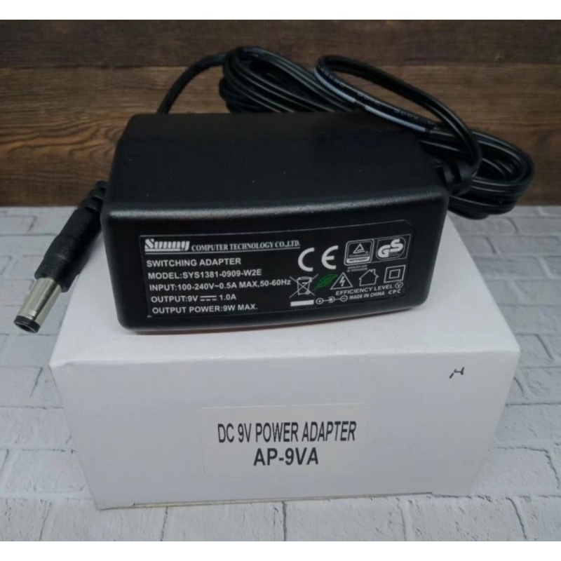 DC Adaptor 9 Volt untuk produk Lutron