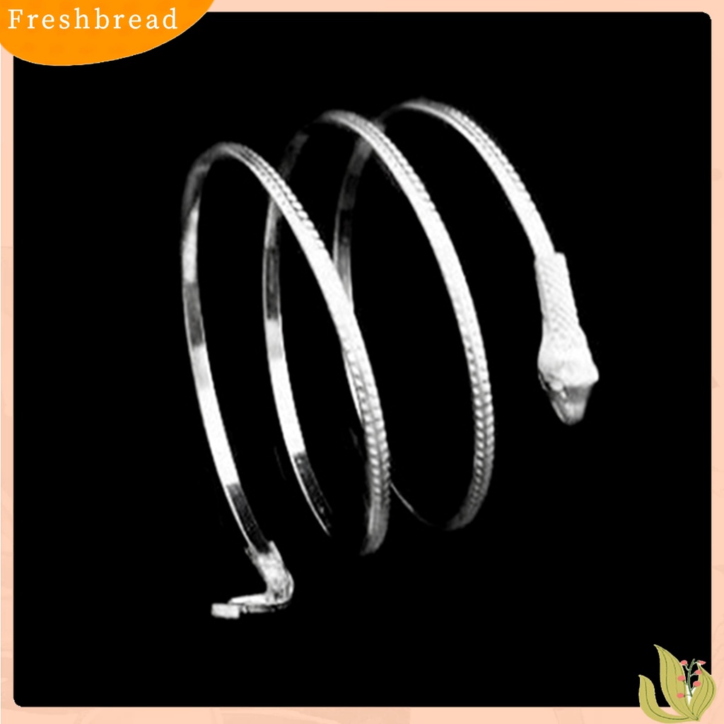 [TERLARIS]Bracelet Fashion Coiled Snake Spiral Armlet Armband Bangle Bracelet for Women