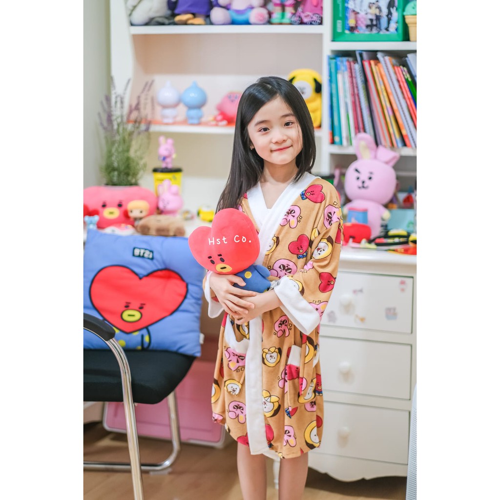 LIMITED Edition !!! Kimono Handuk Anak HST  BT21 Imut  (2 tahun-15 Tahun)