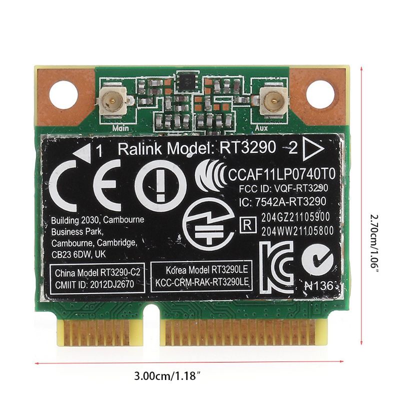 Wifi Wireless Network Card 150M Bluetooth Untuk Rt3290 HP Pavilion