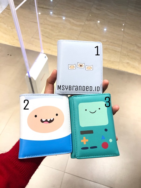  Termurah ADVENTURE TIME WALLET MINISO DOMPET MINISO 