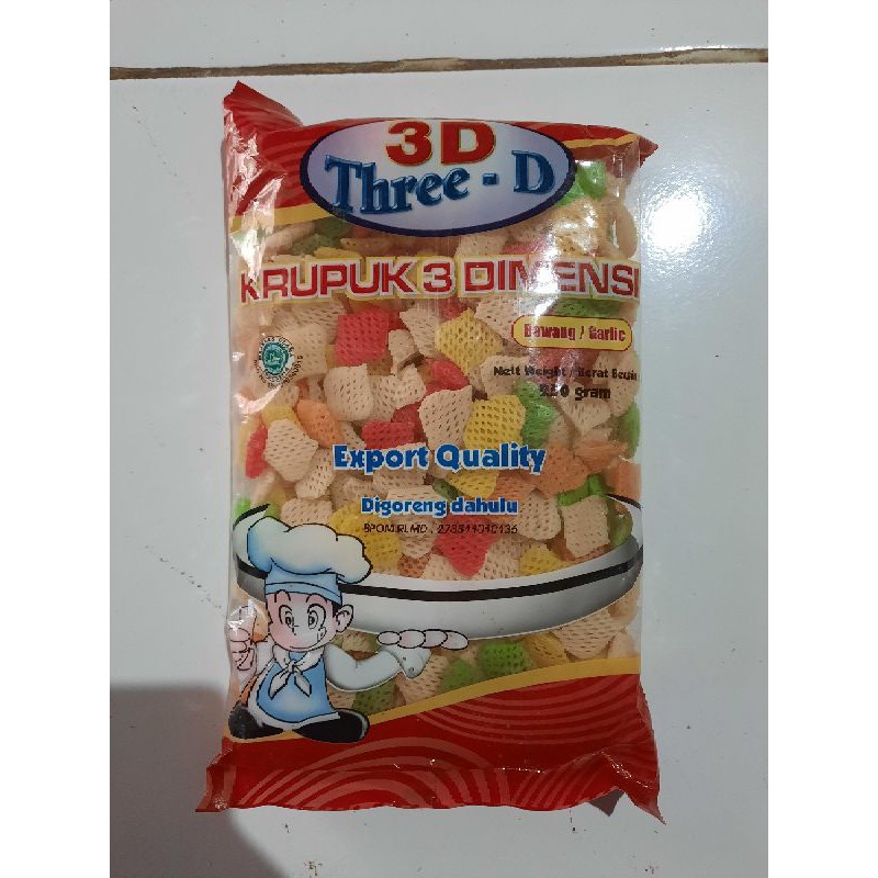 

krupuk 3 dimensi