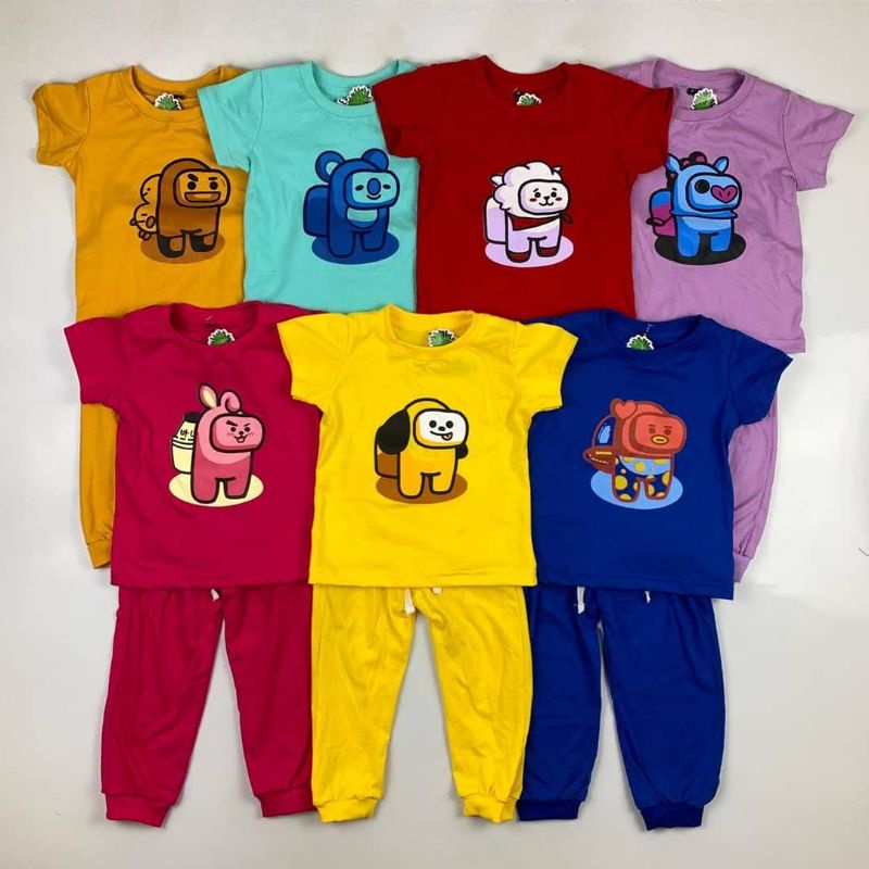 Pajamas Among Us BT21