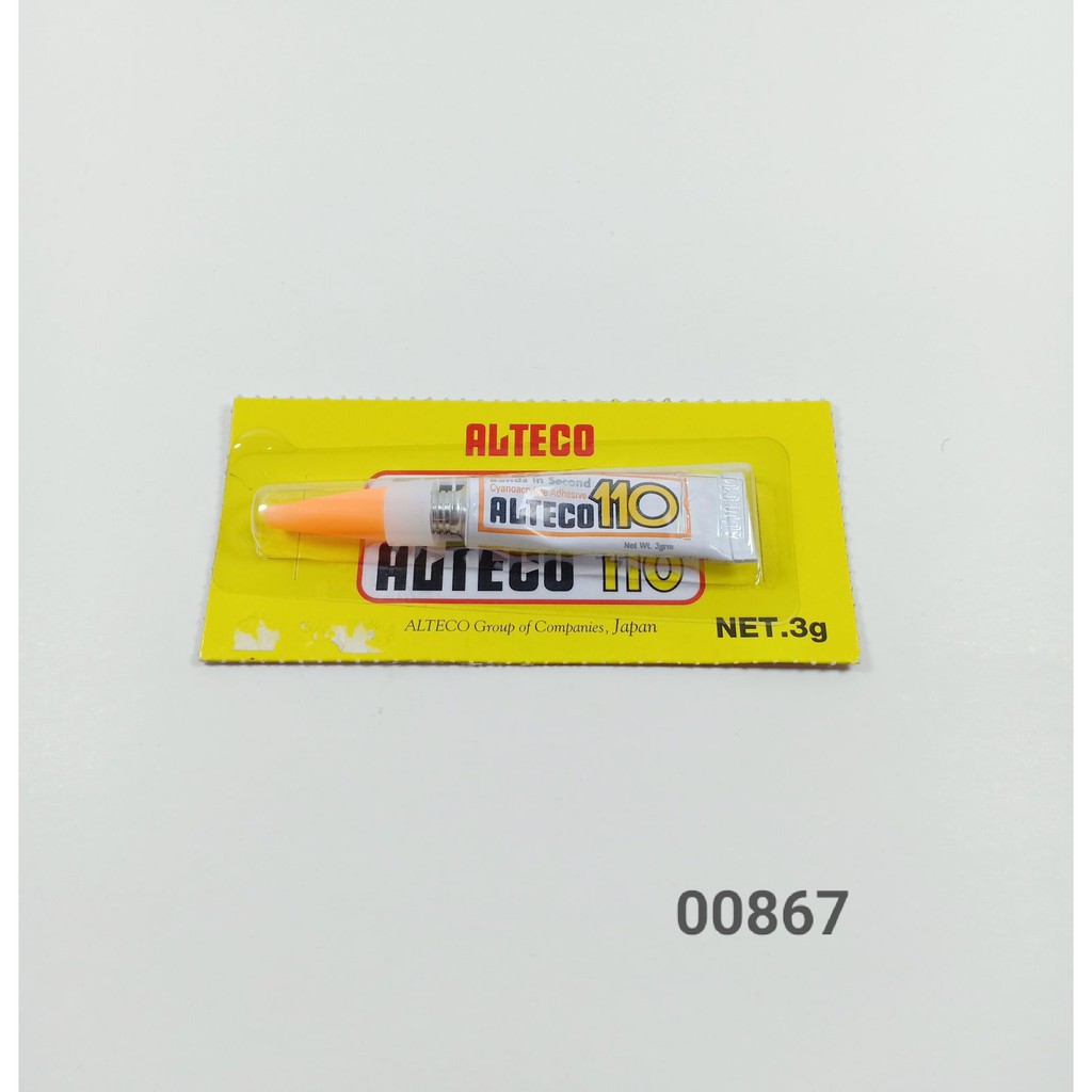 

Lem Alteco 110 Super Glue 3grm - 00867