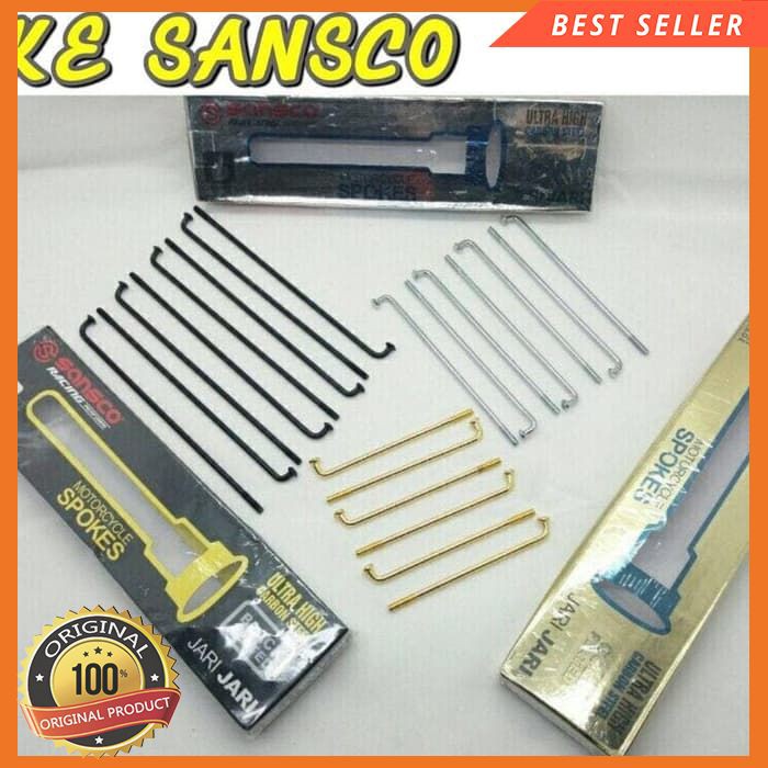 Ruji Jari Jari Gold Sepeda Motor Supra Sogun Revo CB CBR Sansco