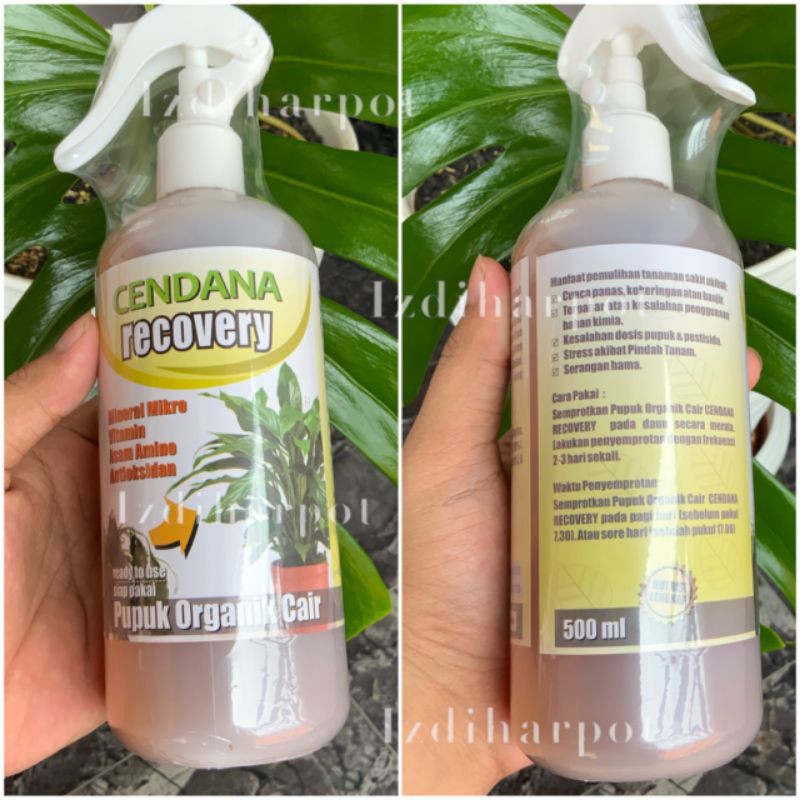 pupuk cair organik cendana recovery 500ml - pupuk anti stres tanaman