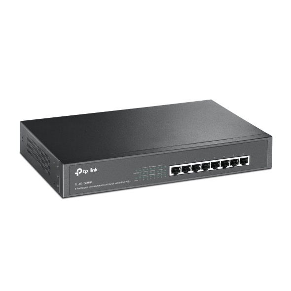 TP-LINK TL-SG1008MP 8-Port Gigabit Desktop/Rackmount Switch with 8-Port PoE+ TP LINK